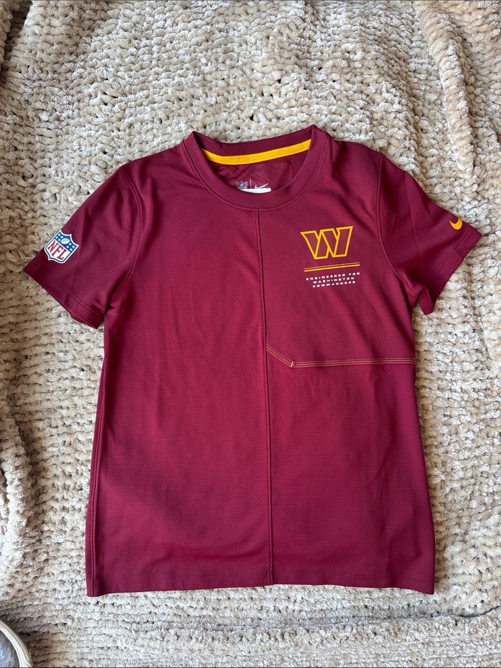 Nike Dri-Fit Washington Commanders Football Tee
